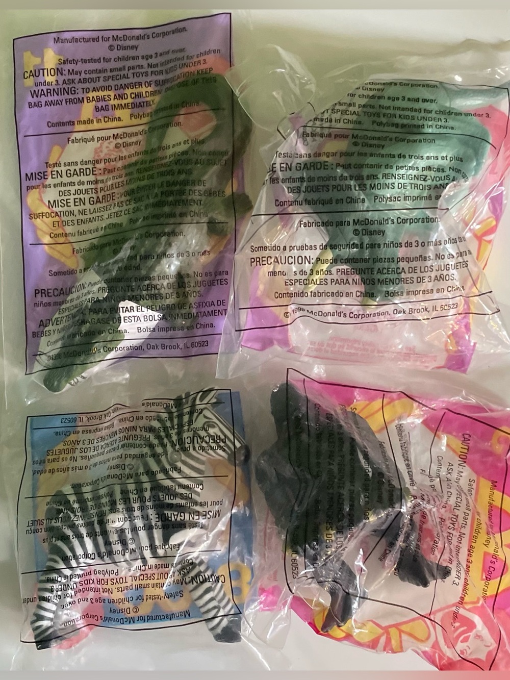 Set of Animal Kingdom toys